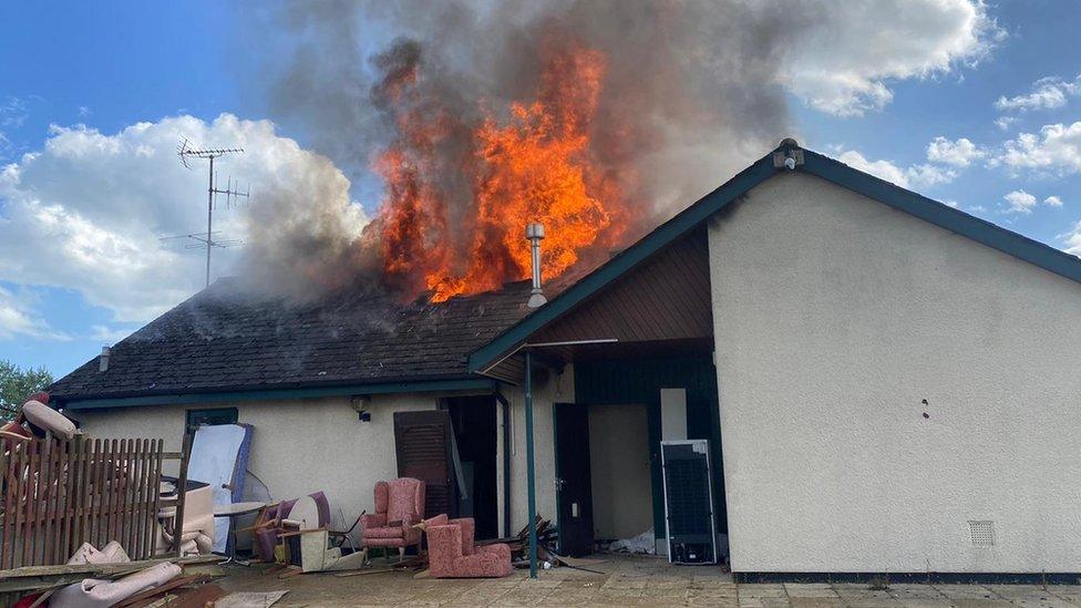 Frinton-on-Sea fire