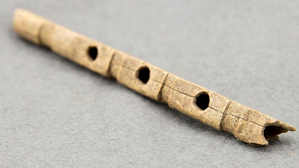 Anglo Saxon bone flute