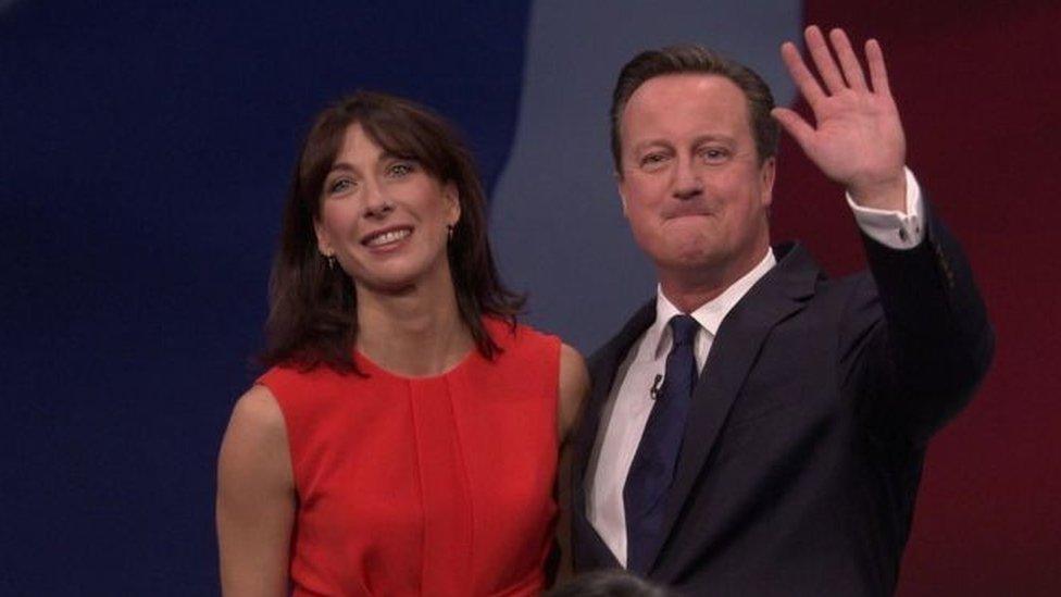 David and Samantha Cameron