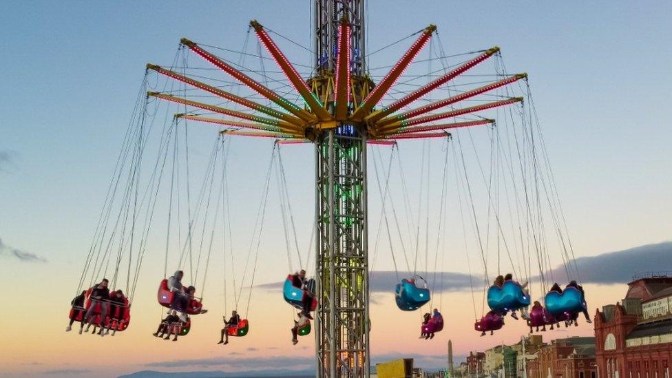 The Star Flyer in Blackpool