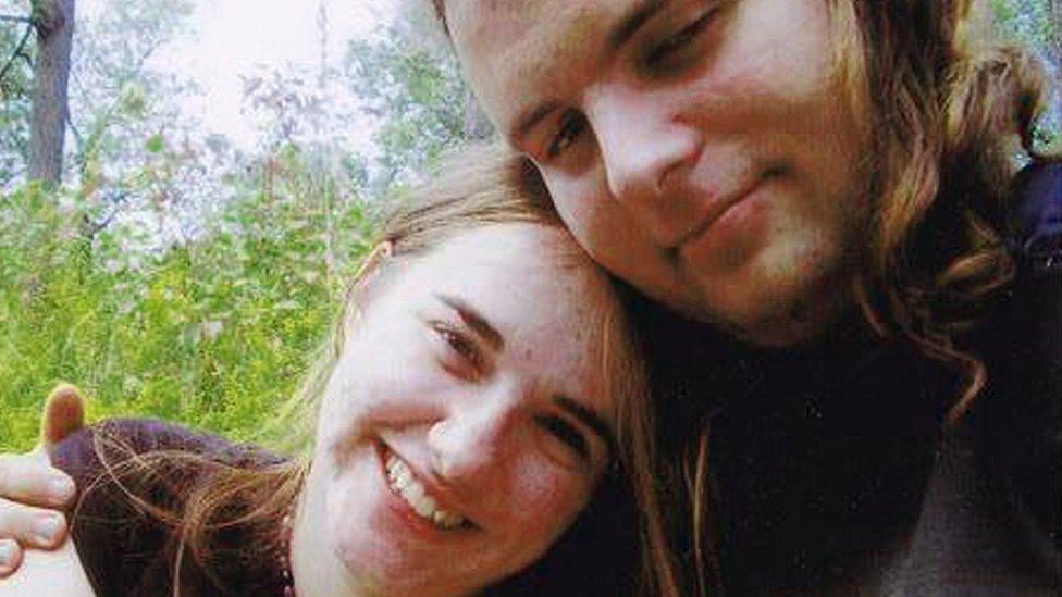 early photo of Joshua Boyle and Caitlan Coleman