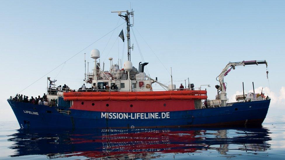 Lifeline rescue ship, 21 Jun 18