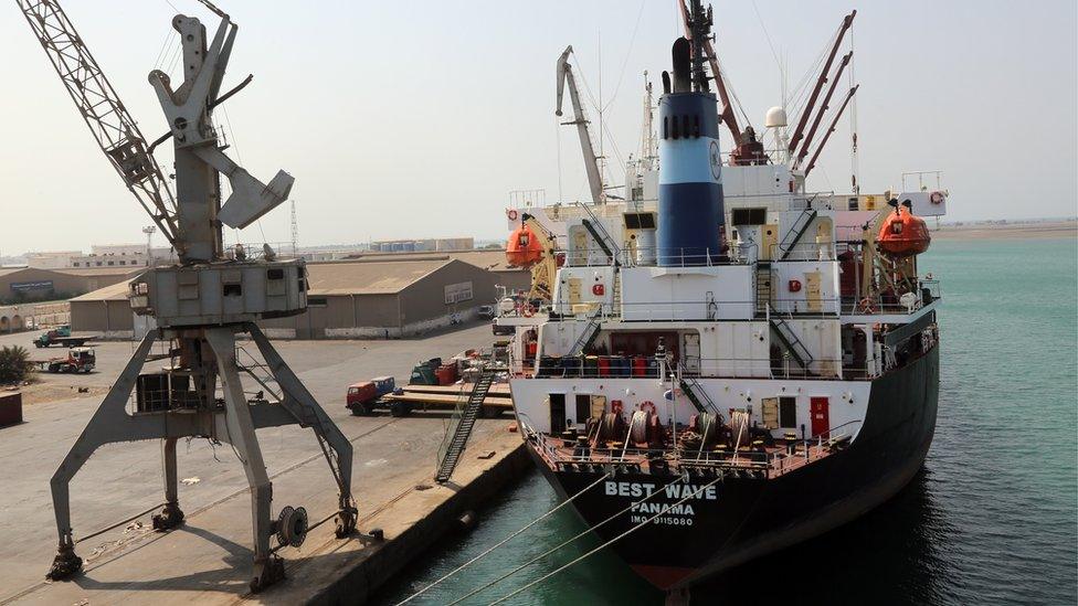 Yemen's rebel-controlled Red Sea port of Hudaydah