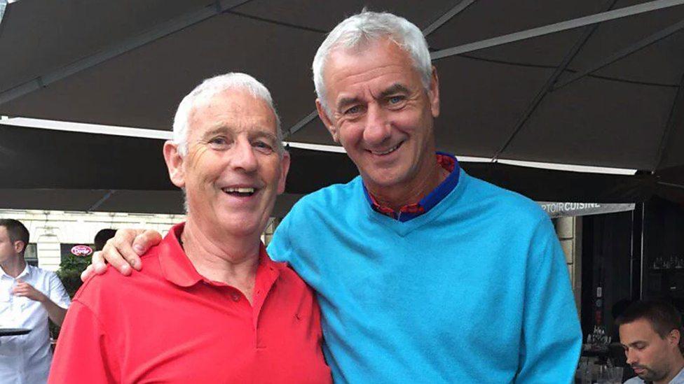 Ian Rush a Gwyn Griffith