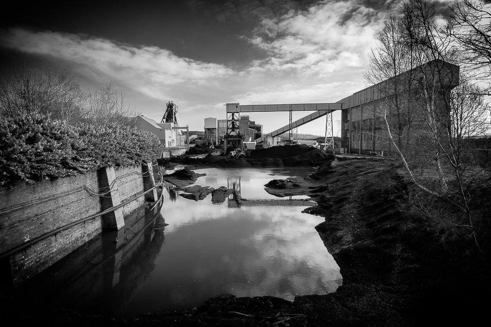 External shot of Thoresby Colliery