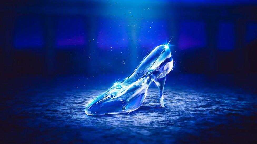 Cinderella glass slipper