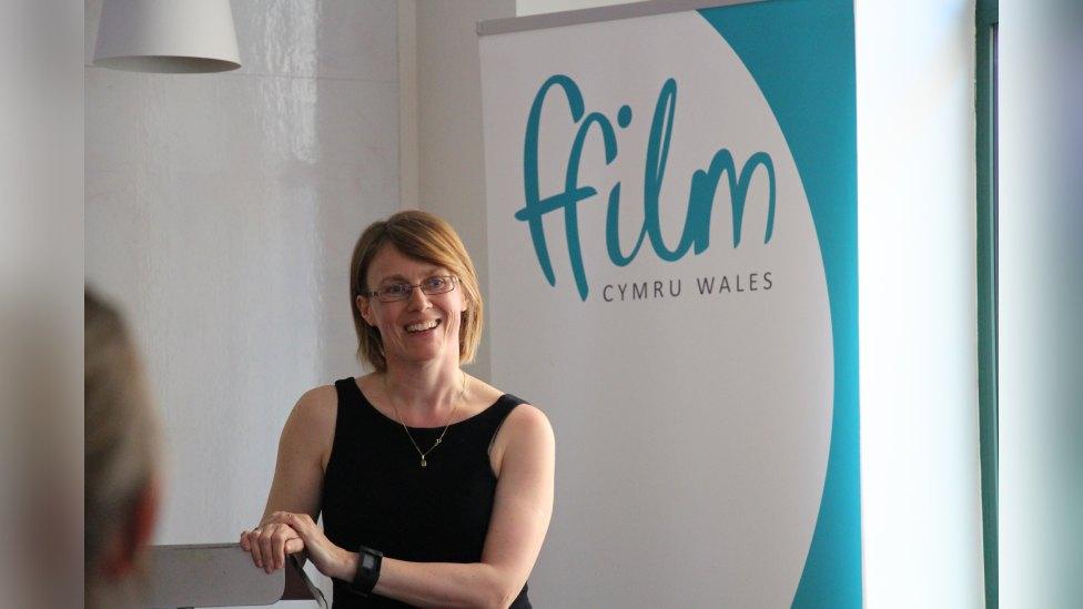 Ffilm Cymru chief executive, Pauline Burt, said the film and TV industry in Wales was a "game of two halves"