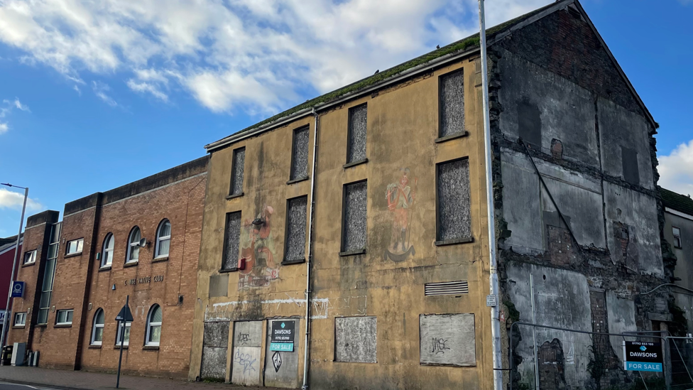 Building in Llanelli