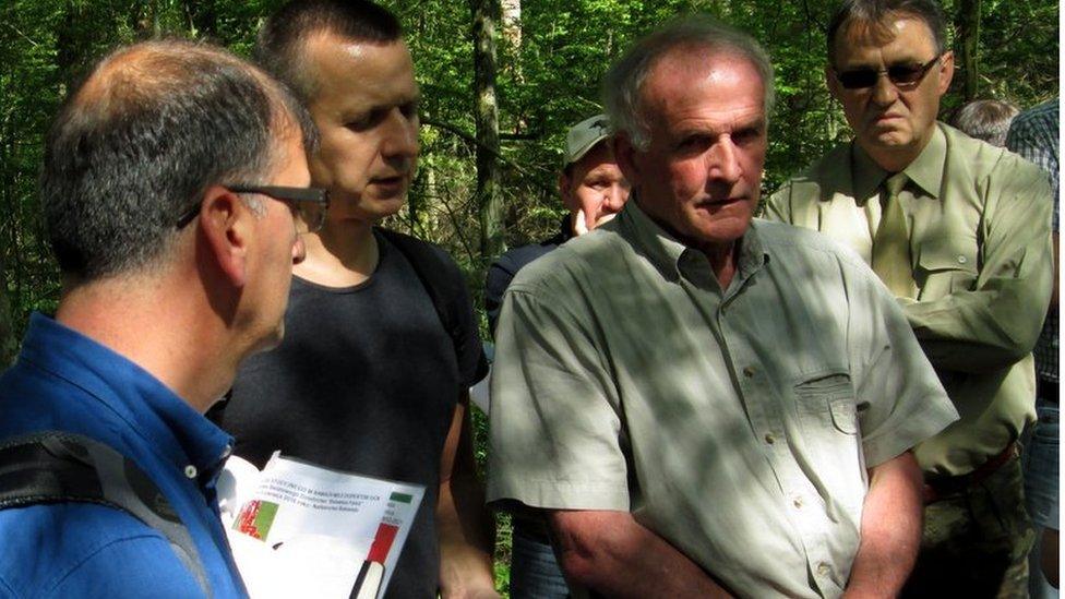 UNESCO delegation on a fact-finding trip in Białowieża forest