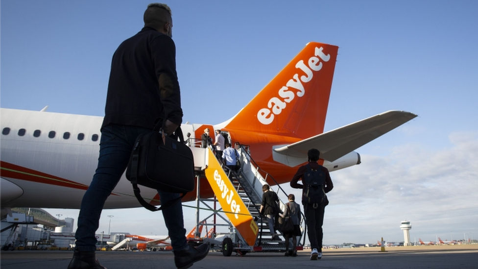 easyjet flight