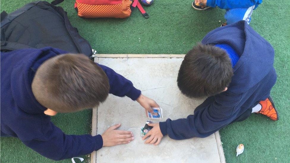 Children playing