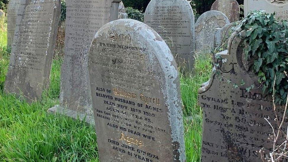 Bethel Cemetery stone