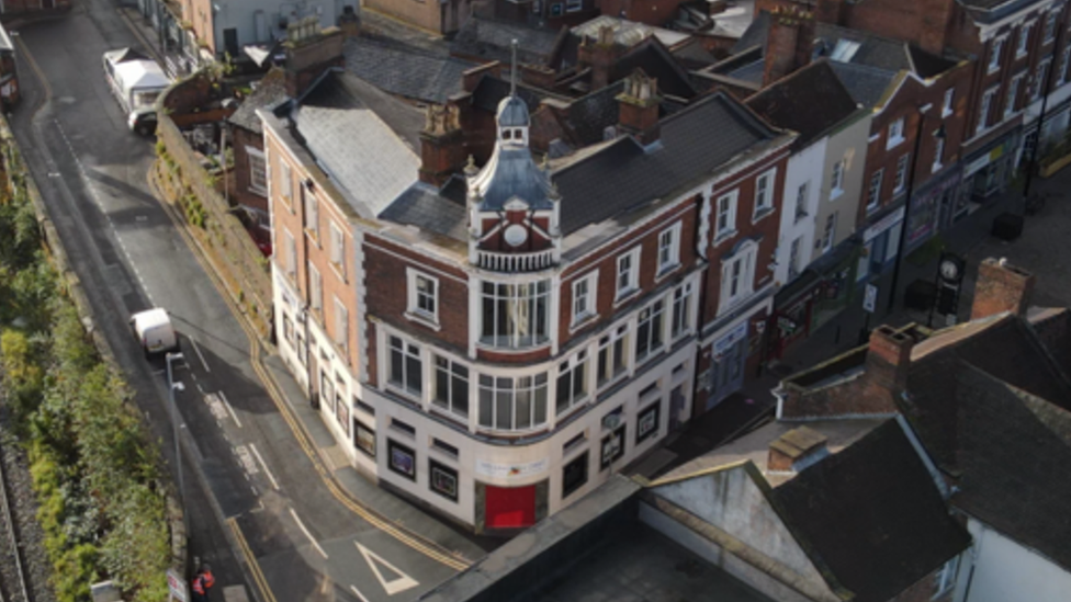 Former bank building