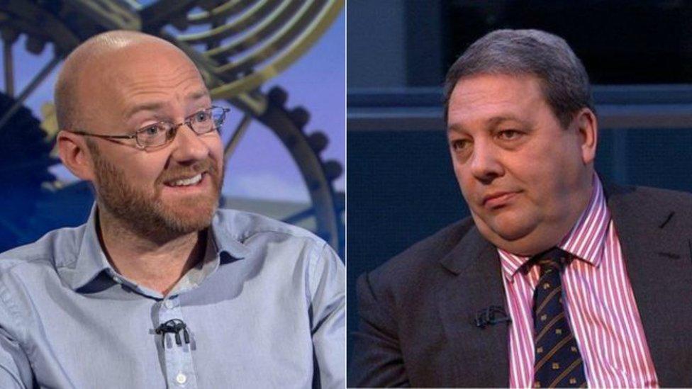 Patrick Harvie and David Coburn