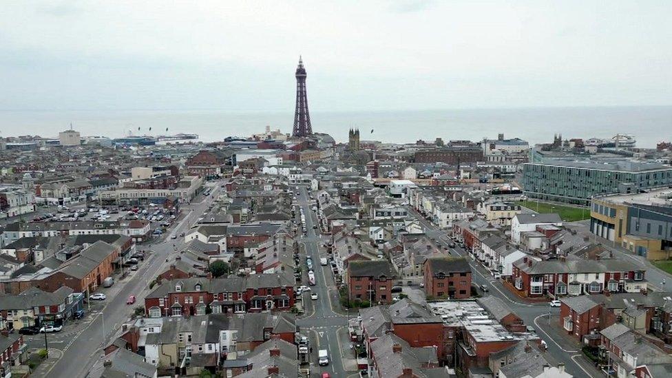 Blackpool town centre