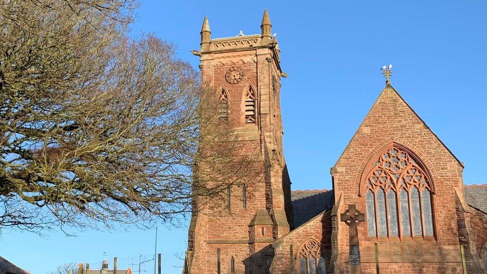 The Isle of Man's cathedral in Peel