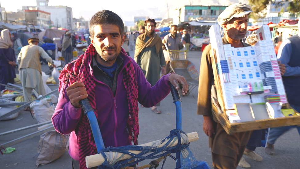 Labourers in Kabul