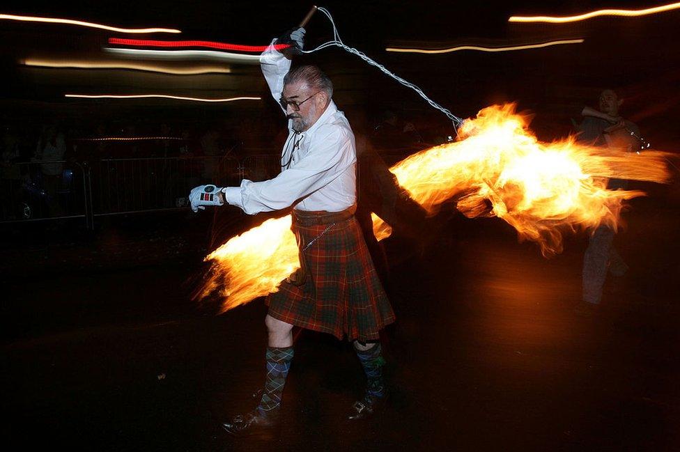 Stonehaven Fireballs festival