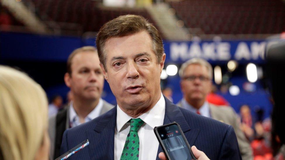 Mr Manafort called reports of campaign turmoil "a Clinton narrative"