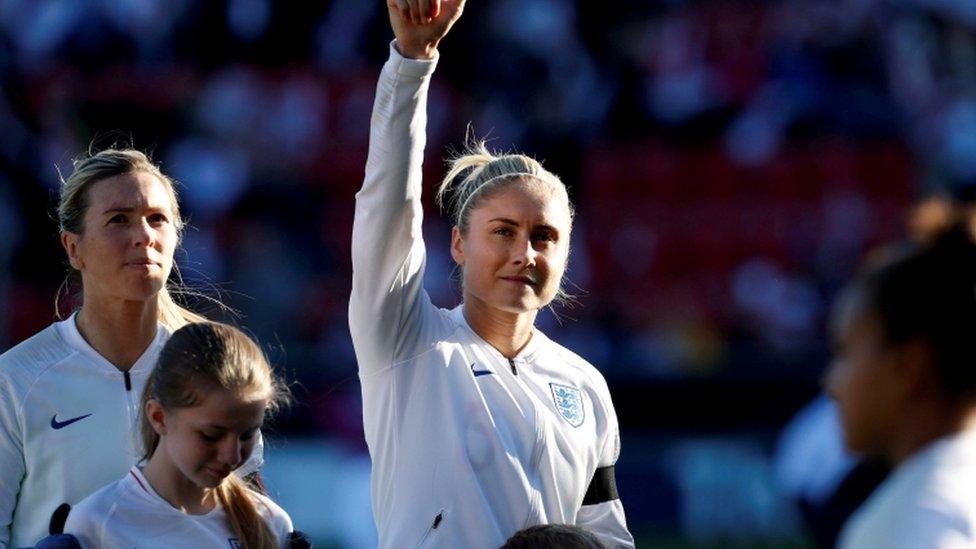 England's Steph Houghton