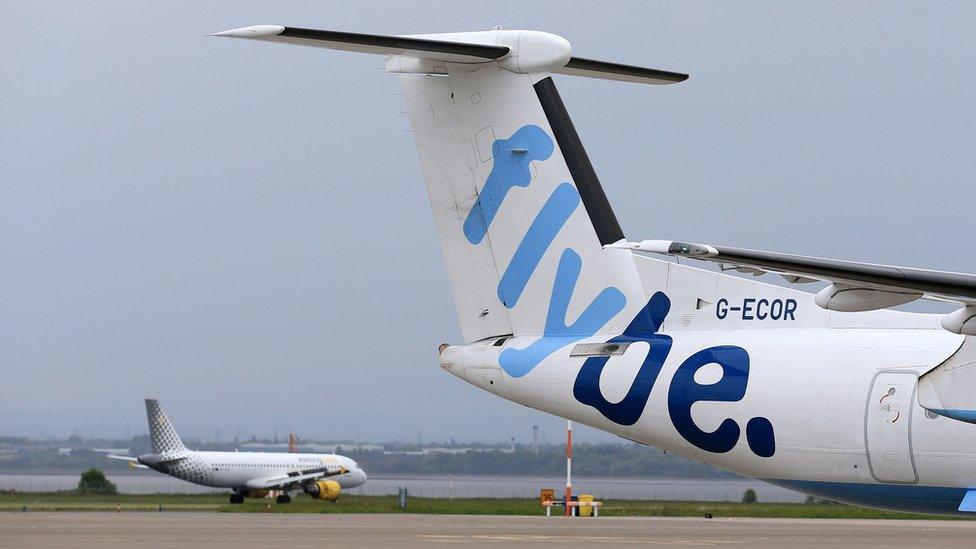 A Flybe plane