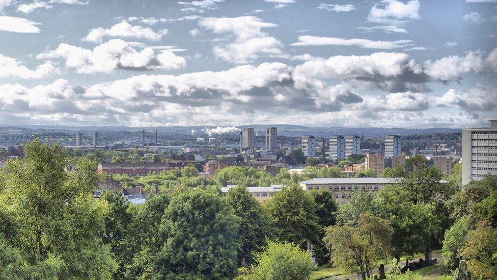 Glasgow skyline