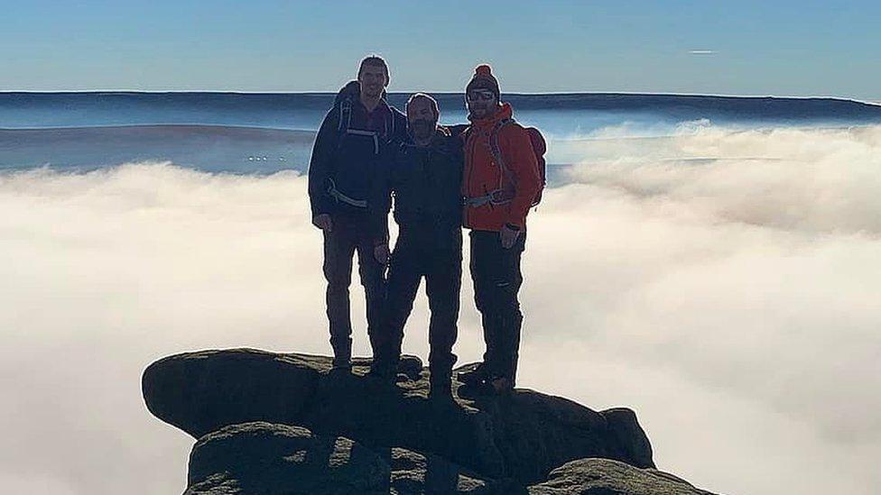 Greg Tattersall captured the cloud inversion at Higher Shelf Stones