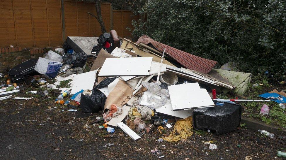 Fly-tipping in Birmingham