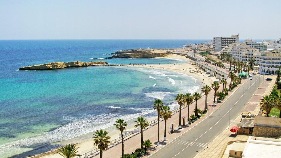 Tunisian beach