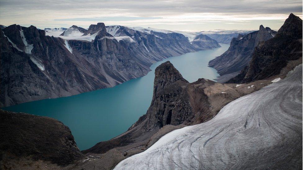 Sam For Fjord in Clyde River, Nunavut