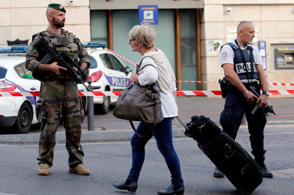 Marseille station security, 1 Oct 17