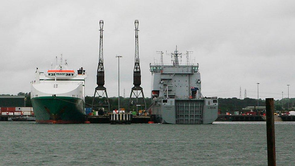 Marchwood Military Port