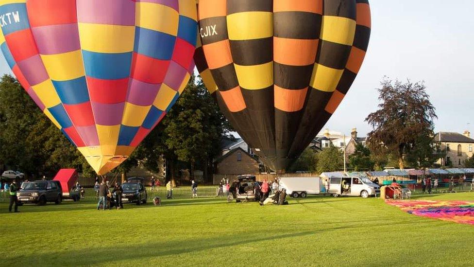 Balloon launch