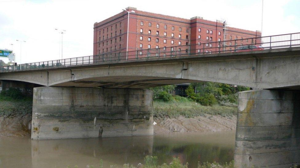 Avon Bridge in Bristol