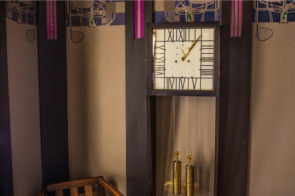 The house includes many priceless Mackintosh designs