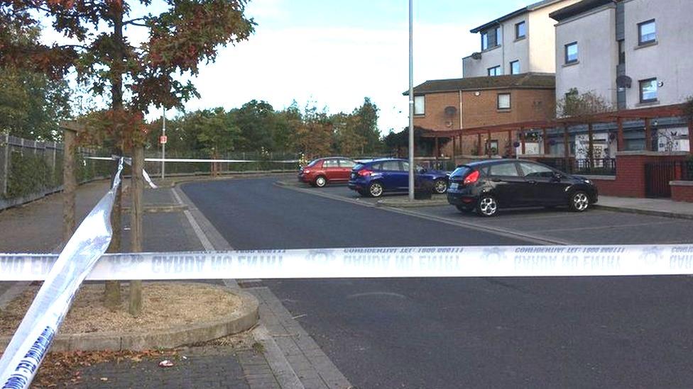 The shooting happened at Poppintree Crescent in Ballymun