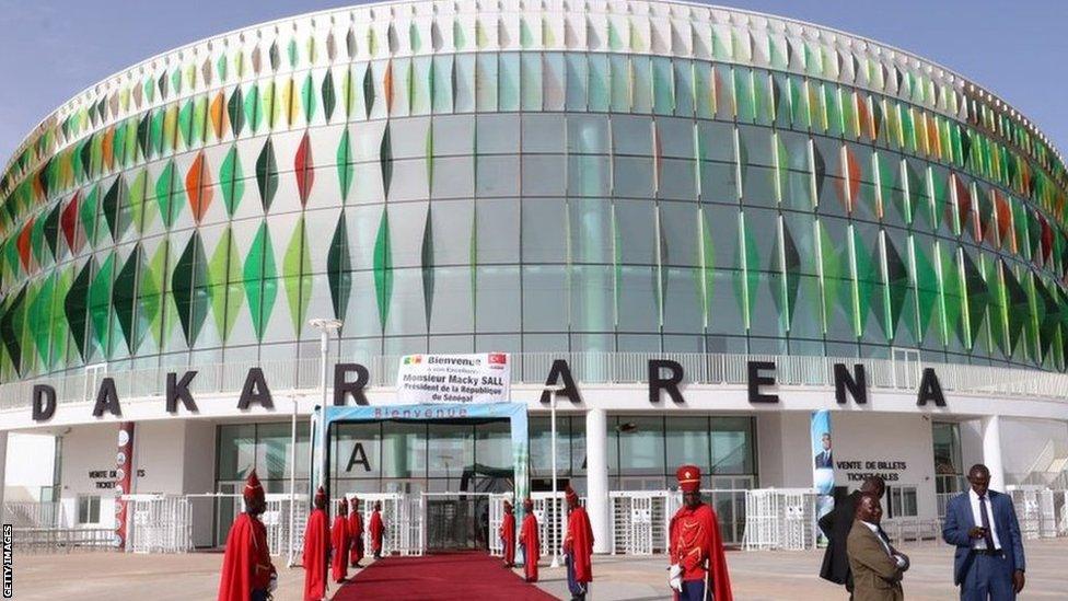 External view of the Dakar Arena