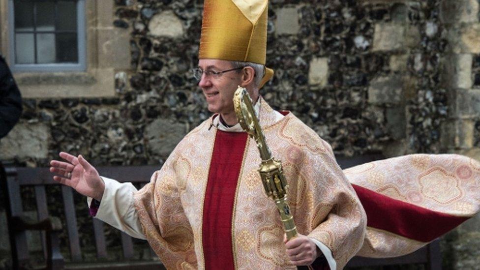 Justin Welby, Archbishop of Canterbury