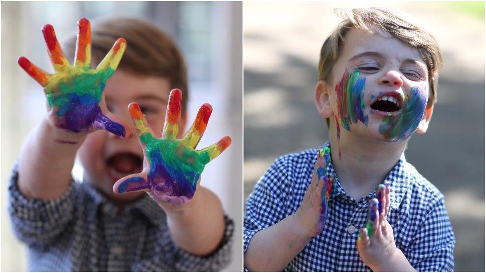 Prince Louis, who celebrates his second birthday on Thursday 23 April, 2020