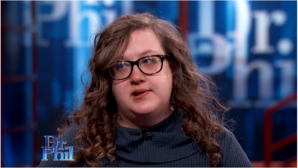 Gabby on Dr Phil - screenshot