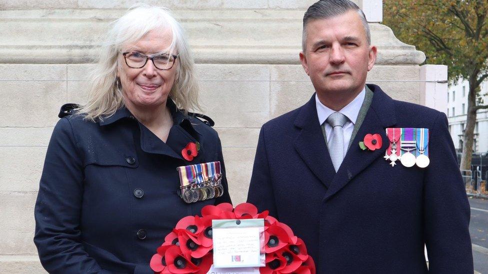 Caroline and Craig at Cenotaph