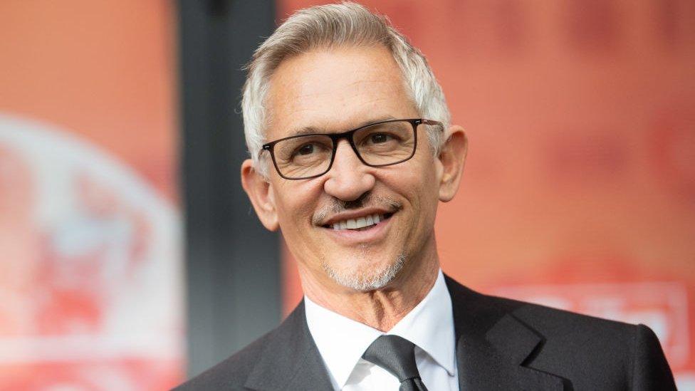 Football pundit Gary Lineker