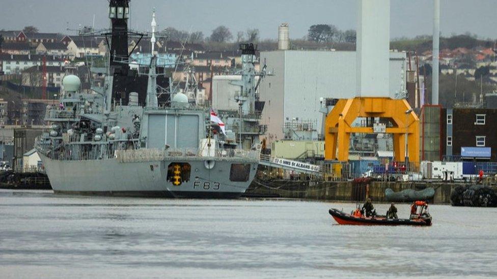 Bomb disposal boat