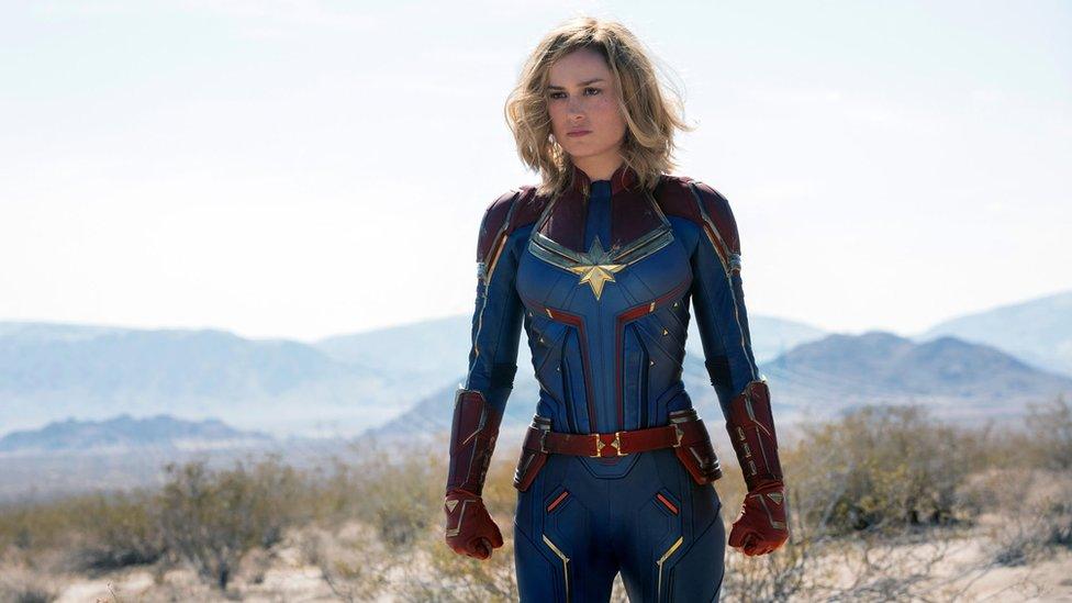 Captain Marvel promo image