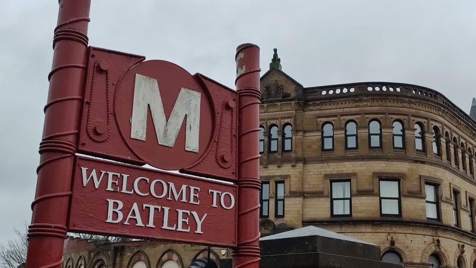 Batley sign