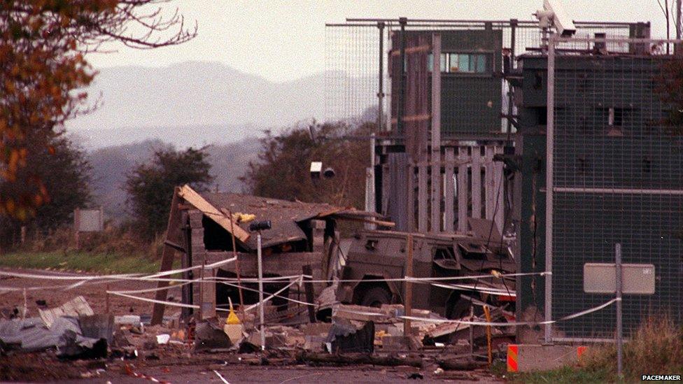 Buncrana Road where Patsy Gillespie died