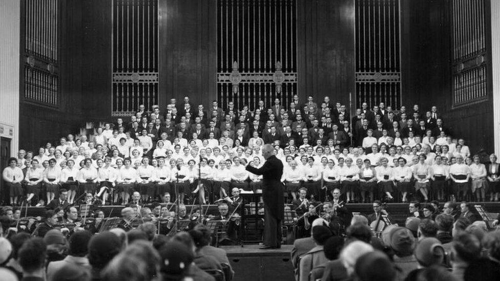 Rae Jenkins conducted The Messiah in 1955