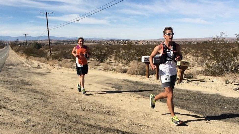 Runners in the Race Across the USA