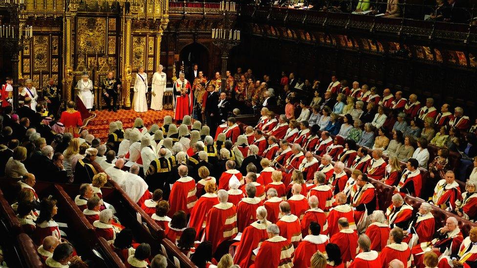 Queen gives her Speech in 2016