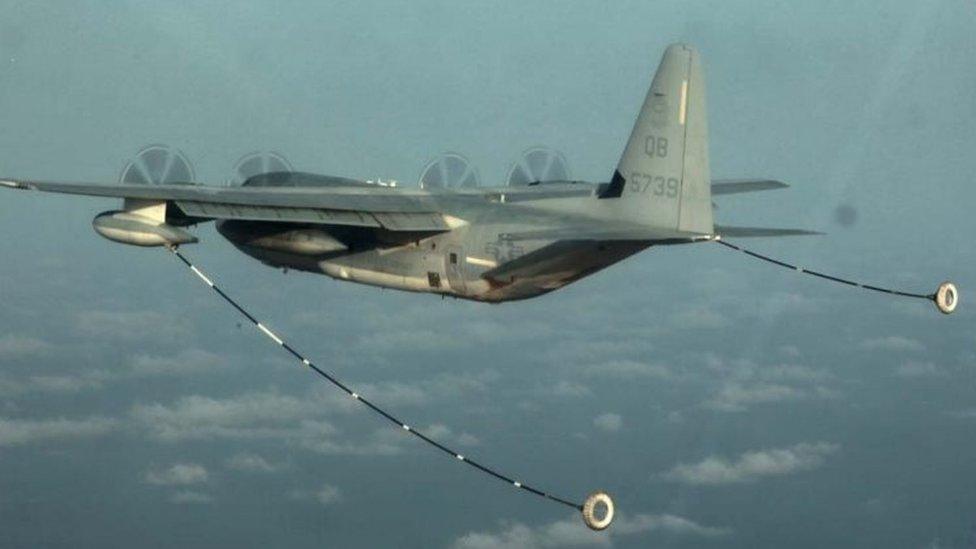 A KC-130 aircraft. File photo